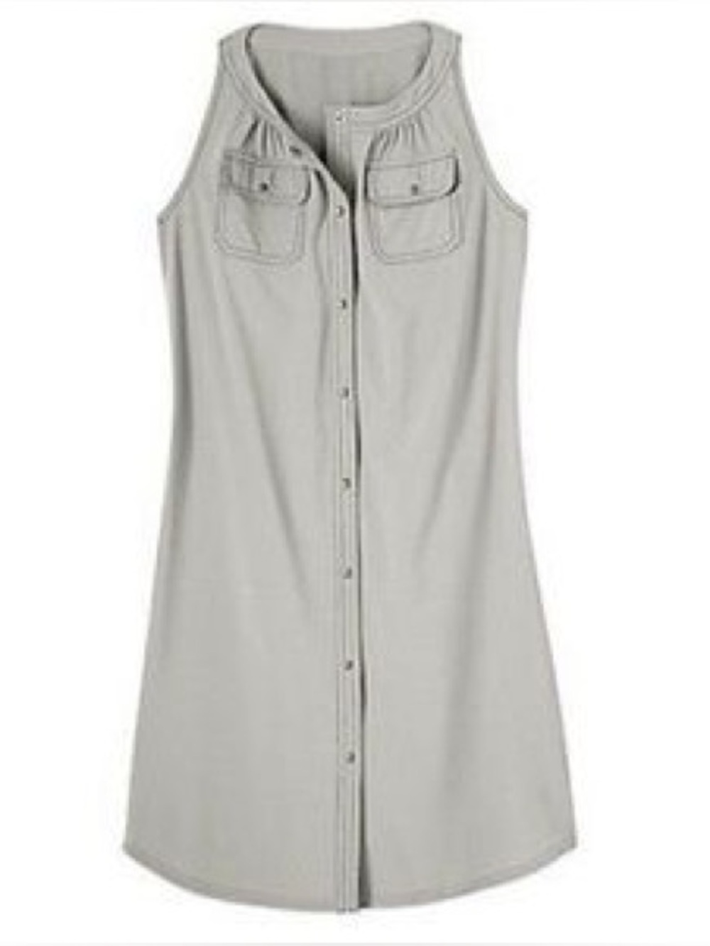 Athleta Button front sleeveless outdoor hiking dress | size 6